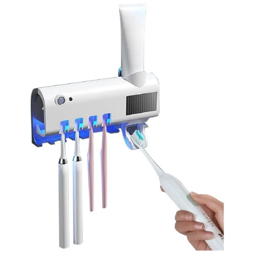 Porta Escova de Dente com Esterilizador UV Oásis Market OIH-4150