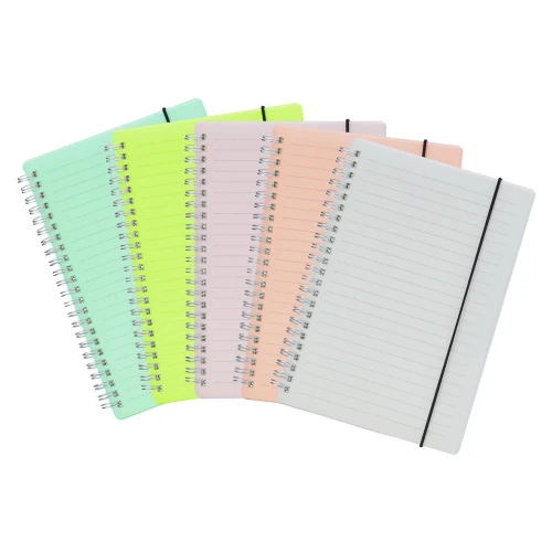 Caderno A5 Plástico Com Personalização Uv Led Colorida