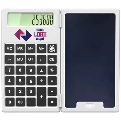 Calculadora  Digital C/ Bloco de Anotações Personalizado