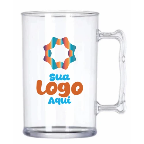 Caneca de Acrílico 350Ml Personalizada