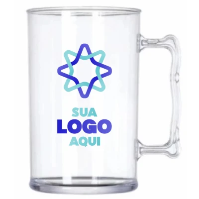 Caneca de Acrílico 400Ml Personalizada