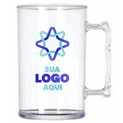 Caneca de Acrílico 400Ml Personalizada