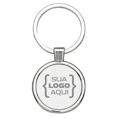 Chaveiro Metal Redondo Personalizado