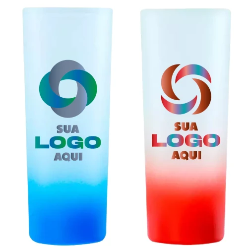 Copo Mini Drink Jateado Degradê 90ML Personalizado