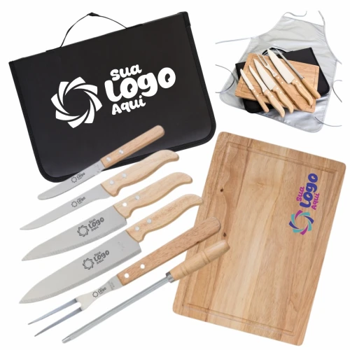 Kit Churrasco 8 peças Personalizado