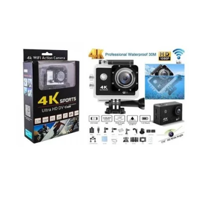 Camera Filmadora Sports 4k Ultra Hd Com Wifi