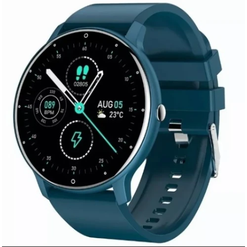 Relógio Inteligente Basik Prime W37 Pro Max Monitoramento de Saúde Azul