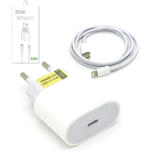 Kit Carregador 25W Usb-C iPhone 14 Pro Max 