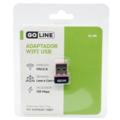 Adaptador Wi-Fi Goline Gl-06 150Mbps Micro Usb