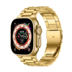 Apple Watch Ultra Gold Luxo Metal GPS 49mm ** Acompanha Pulseira Extra