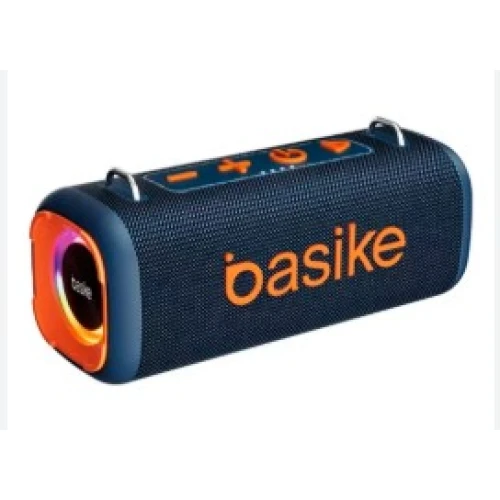 Caixa de Som Bluetooth Portátil 160W Basike Leve e Compacta Ba-RAD125