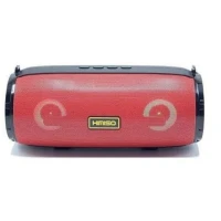 Caixa De Som Kimiso Bluetooth Wireless Speaker Usb Km201 Vermelha com Alça