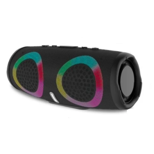 Caixa de Som Inova Bluetooth RGB MD-12262 Preta