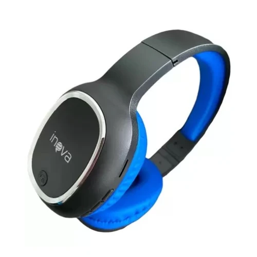 Fone de Ouvido Headphone Kive Fon-6702 Preto e Azul