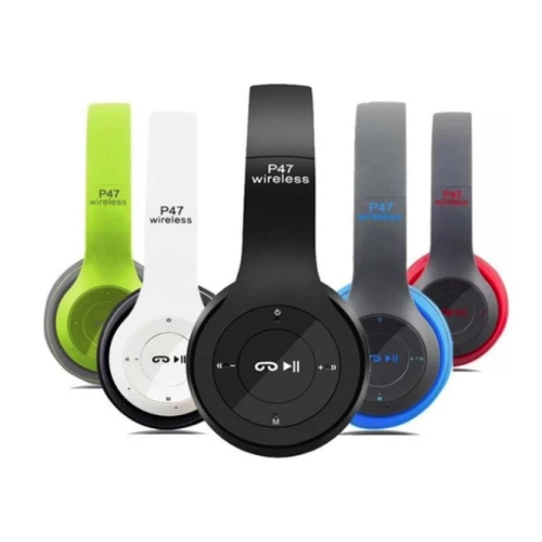 Fone de Ouvido Wireless Headphone P47 5.0 + EDR ** Cores Variadas