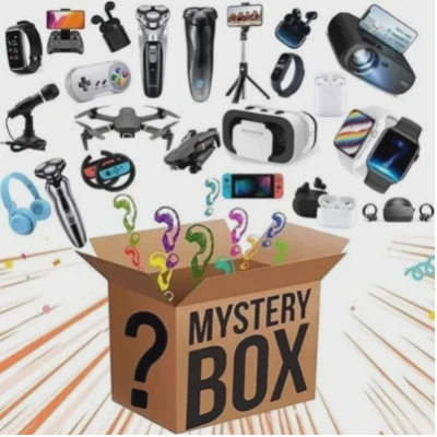 Mystery Box Pague 200$ e Leve + de 300$ em + de 10 Produtos