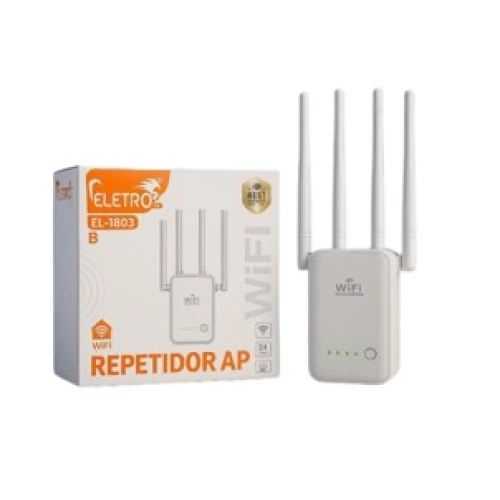 Repetidor WIFI 4 Antenas Eletro Mex EL-1803B