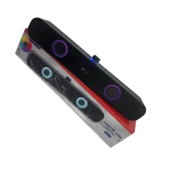 Caixa de Som Imersiva ONE-X à Prova D'água RGB LED SOM-0305