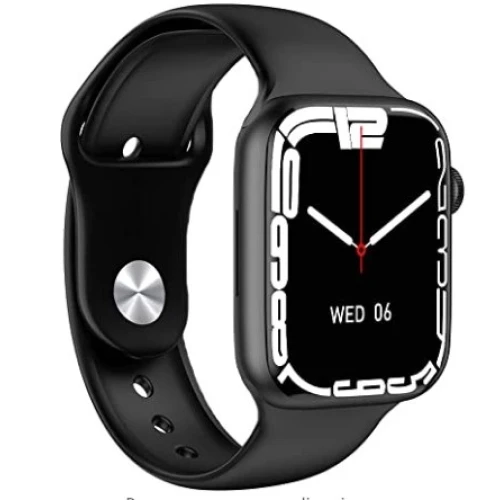 Relógio Smartwatch Inteligente Iwo W27 Pro Série 7 45mm **Preto