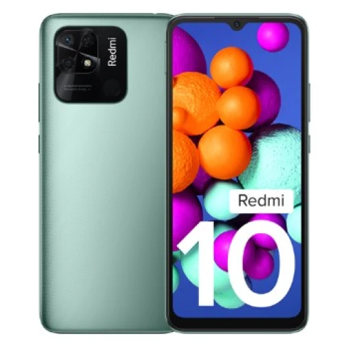 Smartphone Xiaomi Redmi 10 4Gb Ram 64Gb 6.5'' Caribbean Green **Versão IN