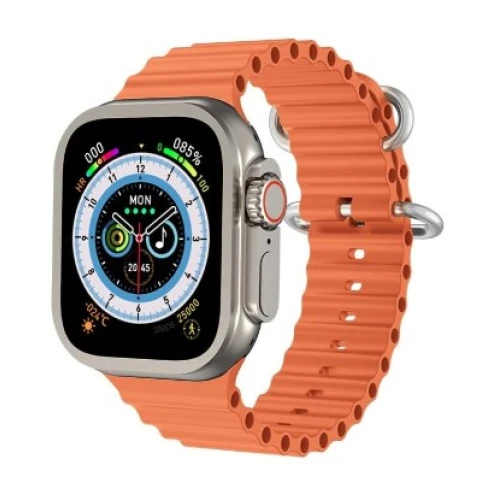 Relógio Inteligente Smartwatch Bazik Prime W72 PRO MAX 2.0 ** Laranja