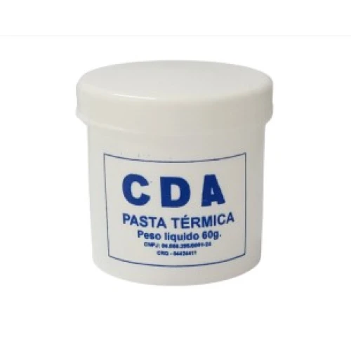 Pasta Térmica de Silicone Branca CDA 60g