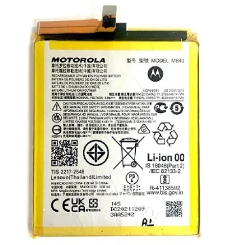 Bateria Moto Edge 20 Xt2143 Mb40
