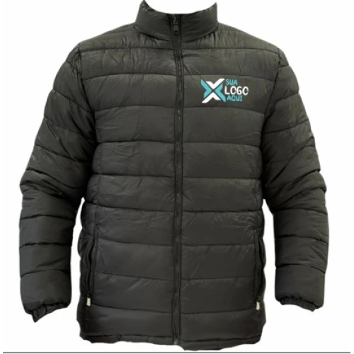 Jaqueta Uniforme Puffer Dupla Face Unissex