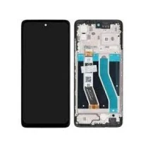 Tela Display Moto G62 XT2223 Preto com Aro Original Amoled