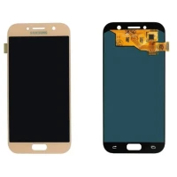 Tela Display Samsung A7 2017 A720 Dourado Original Oled