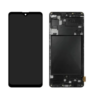 Tela Display Samsung A71 A715 Preto Original OLED com Aro LCD Reduzido