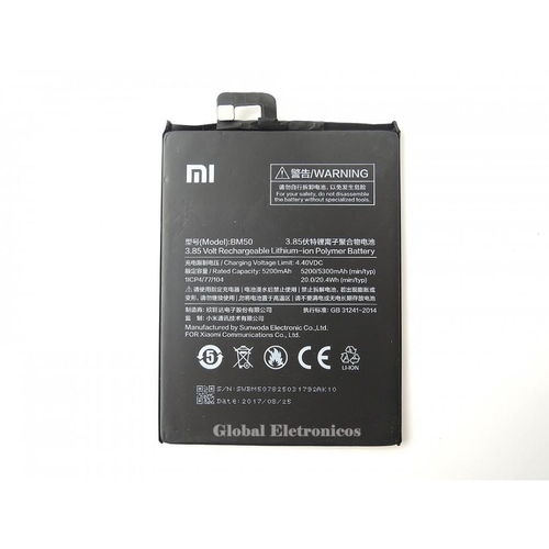 Bateria Xiaomi Mi Max 2 Bm50