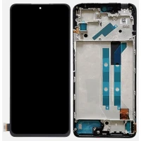 Tela Display Xiaomi Note 12 Pro 4G 2209116AG 2209116AG Preto com Aro Original Oled