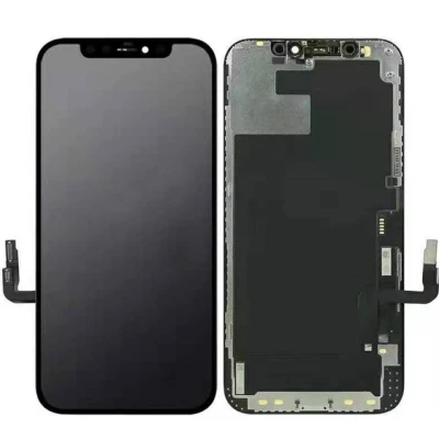 Tela Display iPhone 12 e 12 Pro Preto Original OLED para Substituição