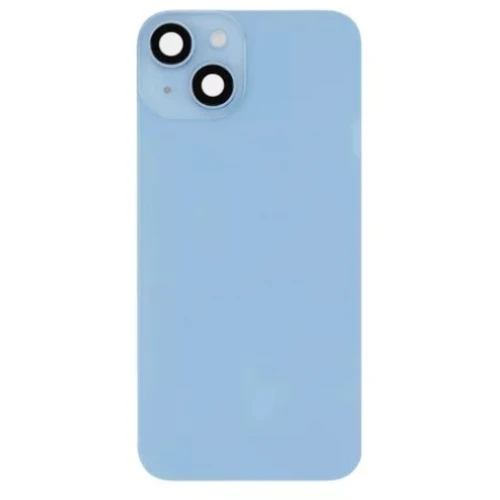  Tampa Traseira iPhone 14 Blue ** Completa não requer uso de cola somente Parafusar